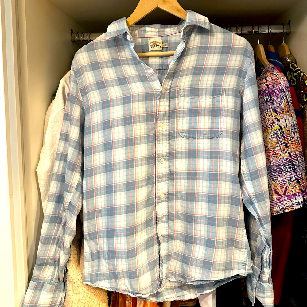 Faherty xs men’s shirt